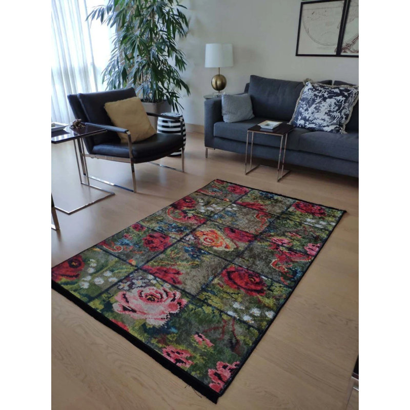 Tapis mathaï avec envers antidérapant, Tapis de couloir 3 pi 3 po x 7 pi 3 po