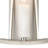 White Stone 12'' High 1-Light Sconce - Polished Nickel
