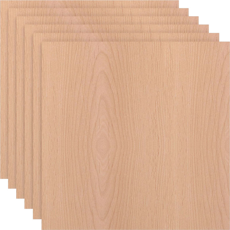 Planches en bois, H 7,75 po x l 7,75 po x P 0,25 po, Aulne