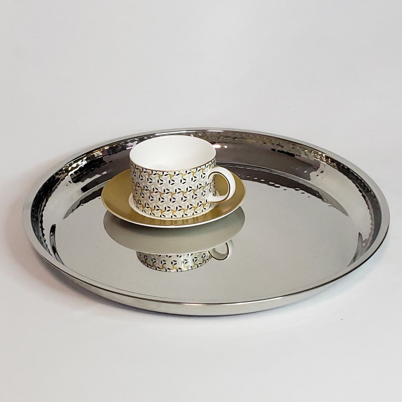 Plateau en acier inoxydable Krishika