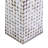 Abbie Square Coconut Shell End Table-980257288