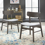 Biran 18.5'' H Linen Upholstered Side Chair