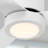 CORMAC 52 inch 3-Blade Hugger Ceiling Fan With Remote and Dimmable Light-747029533