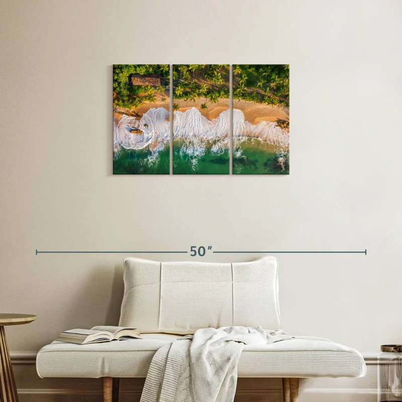 Sri Lanka Sandy Aybree, 20" H x 33" W