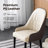 Modern Contemporary Upholstered Dining Chairs, High Back Armchairs-114192985-114192984