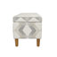 Banc de rangement rembourré 100% polyester Besart-1155671057