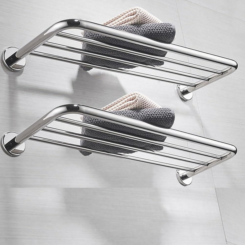 Rangement mural pour serviettes 30 po, Polished Chrome