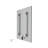 Ember Glass Mirror Wall Mounted Radiant Panel Heater 35"x24", 600 Watts, Dual Connection-1423057141