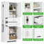 Freestanding Linen Cabinet