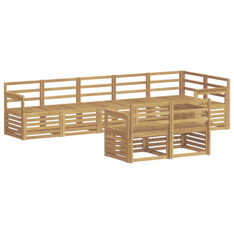 306cm Wide Patio Sofa, 8