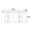 Buffet de 71 po de largeur et console polyvalente Renwick-549754405-549754407