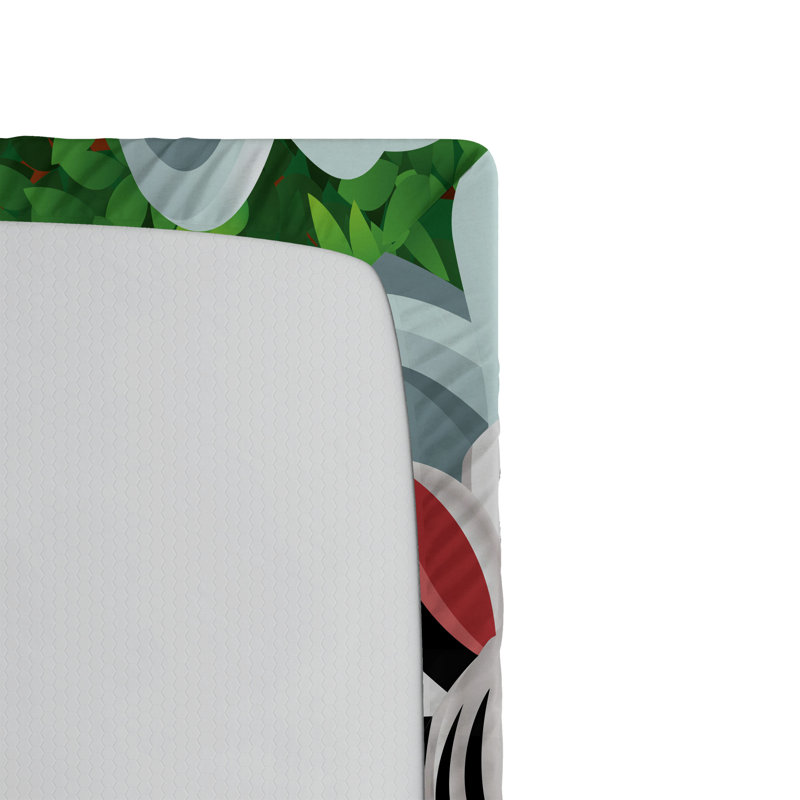 Multicolore Ambesonne, Drap-housse de taille double