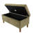 Velvet Upholstered Storage Bench-95163477