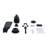 Thias 52'' 3 - Blade Modern Black Ceiling Fan with Remote Control