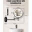 Miroir de maquillage mural 30X / 1X