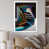 White Single Picture Framed
