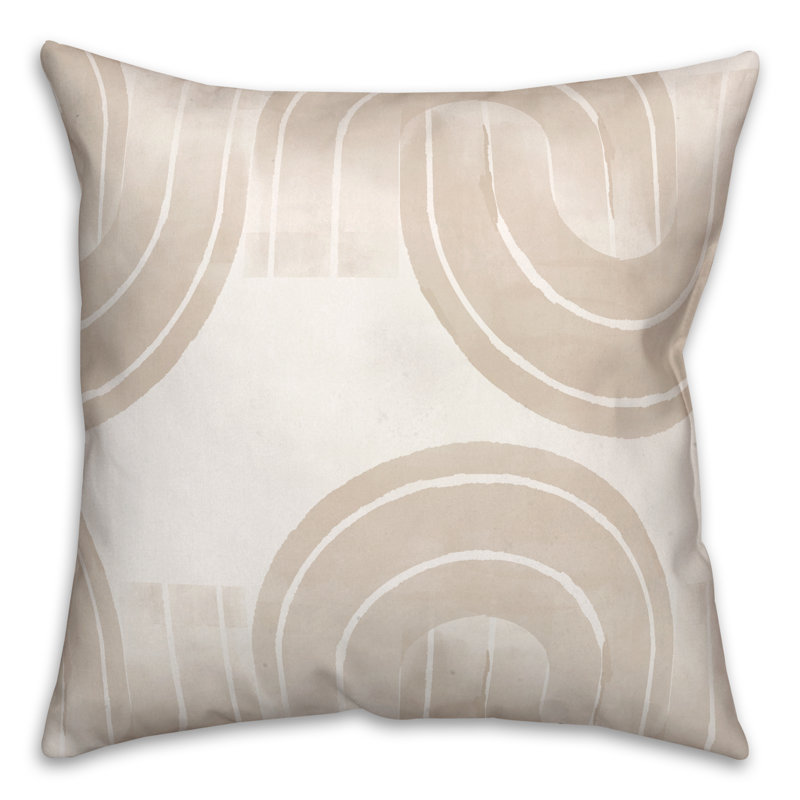 Striped Reversible Throw Pillow, 20" x 20"