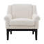 Mid-Century Modern Armchair with Solid Wood Legs-15388107