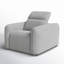 Fauteuil inclinable rembourré Bayne-106057672