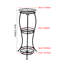 Iron Plant Stand 3 Tier
