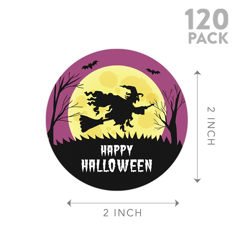 Ensemble de 120 décorations Happy Happy Halloween