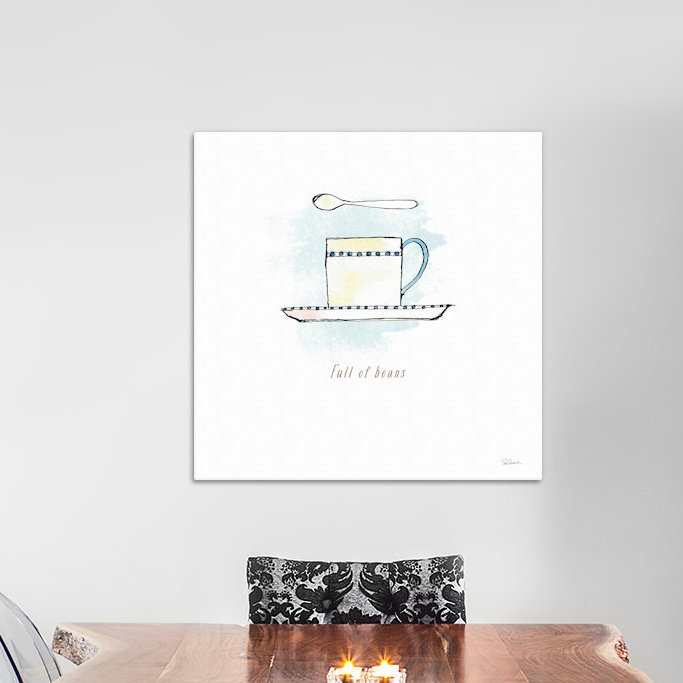 Good brasserie iii, impression sur toile tendue, H 26 po x l 26 po x P 1,5 po, Toile tendue, Pas de tapis