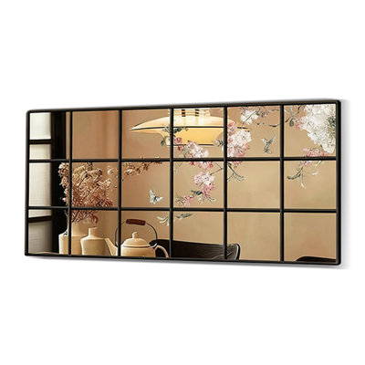 Rectangle Metal Frame Wall Mirror