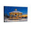 «Christmas Snowy Gazebo Christmas Lights», ensemble de 3 reproductions d'art sur toile-1731358185