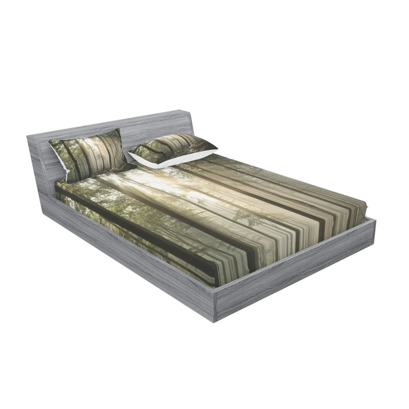 Microfiber Sheet Set, Full Sheet Set with Fitted Sheet