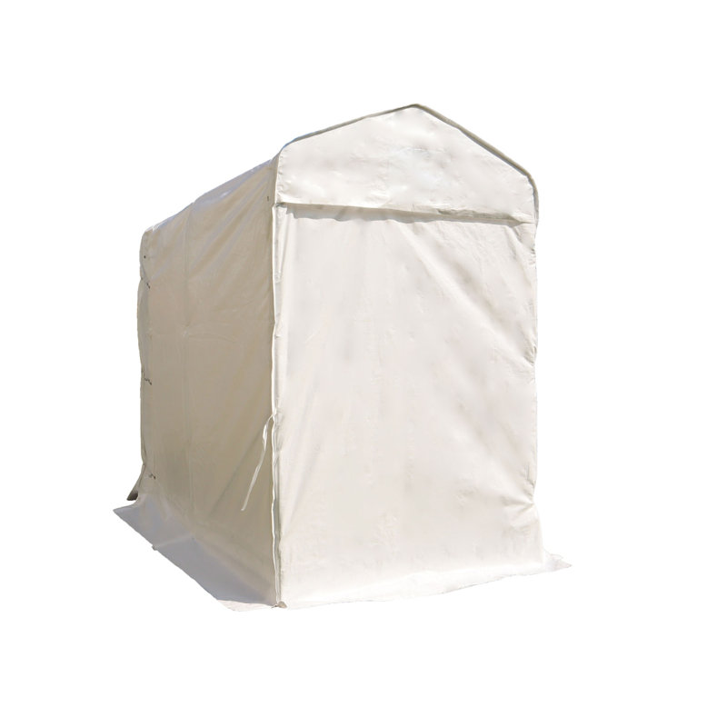 Utility Shelter 5 Ft. X 8 Ft. White