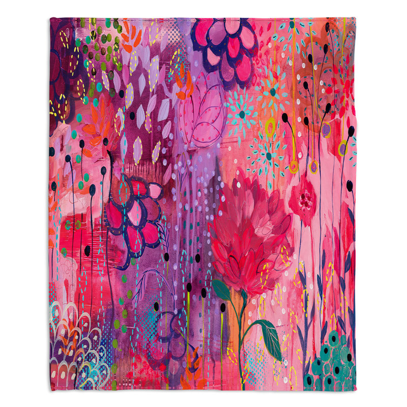 Hand Woven Throw Blanket, 68" x 80"