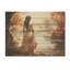 «Autumn Woman Dream», paysage romantique sur bois-985535347