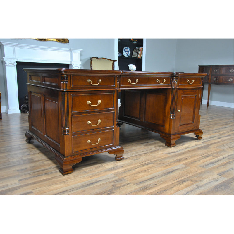 Solid Wood Writing Desk