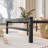 Platform Bed with Rustic Wood Headboard Metal Bed Modern Bed-86815499-122002490