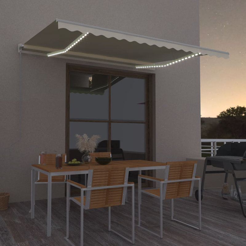 Dakota Fields 400cm W x 300cm D Retractable, Cream