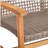 HAMPTON WOOD + WICKER LOVESEAT