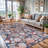 Floral Indoor / Outdoor Rug-1333093475