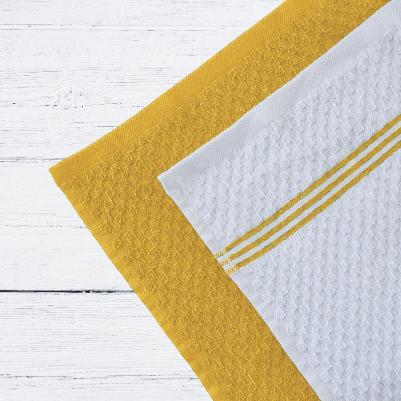 Linge à vaisselle, Jaune