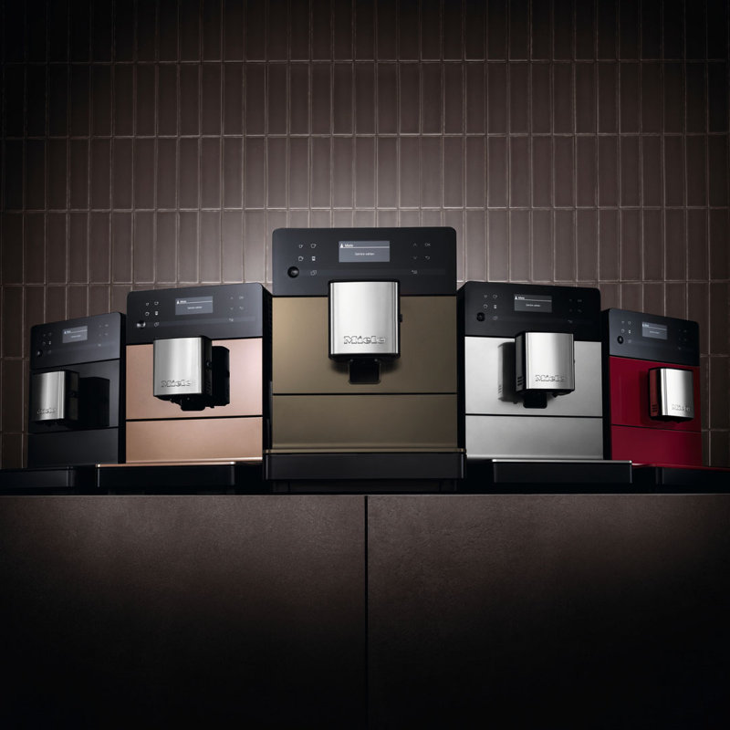 Miele CM 5310 Silence Automatic Coffee Maker & Espresso Machine Combo - Grinder, Milk Frother, Obsidian Black