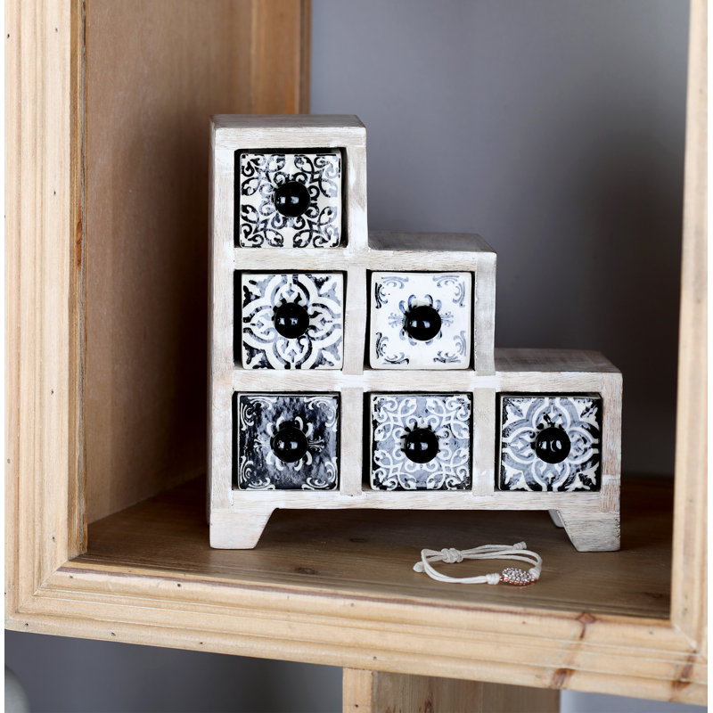 Boîte à bijoux, Blanc