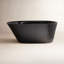 Brazn 34.94" x 65.87" Freestanding Soaking Acrylic with Bath Tub-1779535692