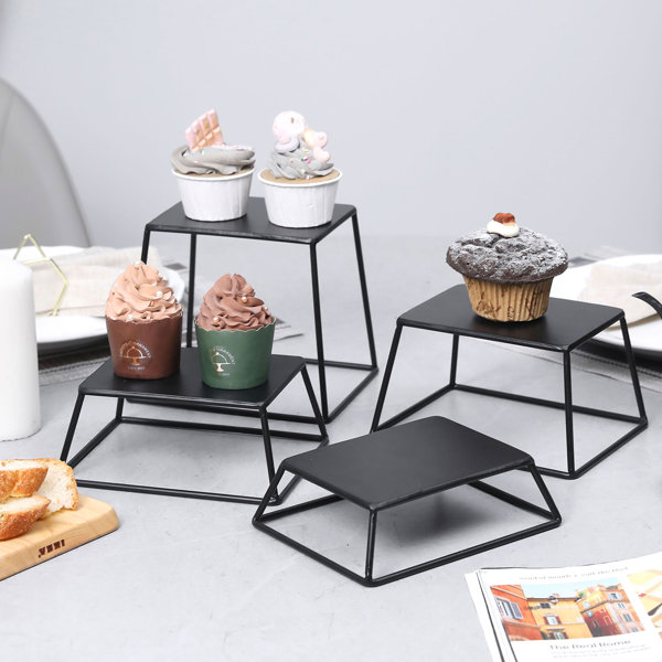 4 Tier Acrylic Easel, 5 1/2h, Acrylic Dinnerware Stands: Achieve Display