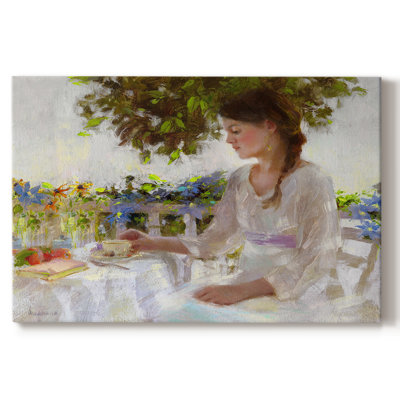 Garden Tea -Gallery Wrapped Cavas