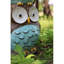 Statue de jardin empilable hiboux