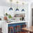 1-Light 9.45"Wide Pendant Light with Tiwisted Glass Shade for Kitchen Island-936846063
