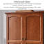 Petite armoire américaine en bois de paulownia