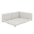 Linen Upholstered Floor Bed With USB Ports And Wood Slat Support-311912668