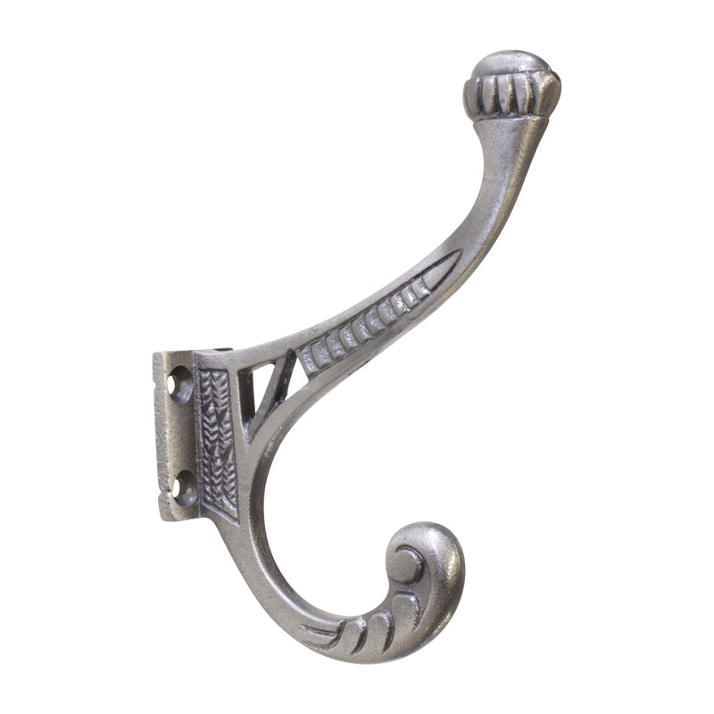 Iron Wall Wall Hook, Antique Nickel