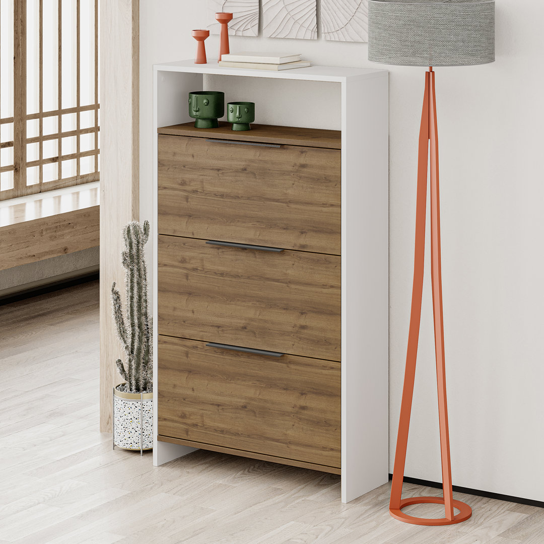 18 Pair Shoe Storage Cabinet