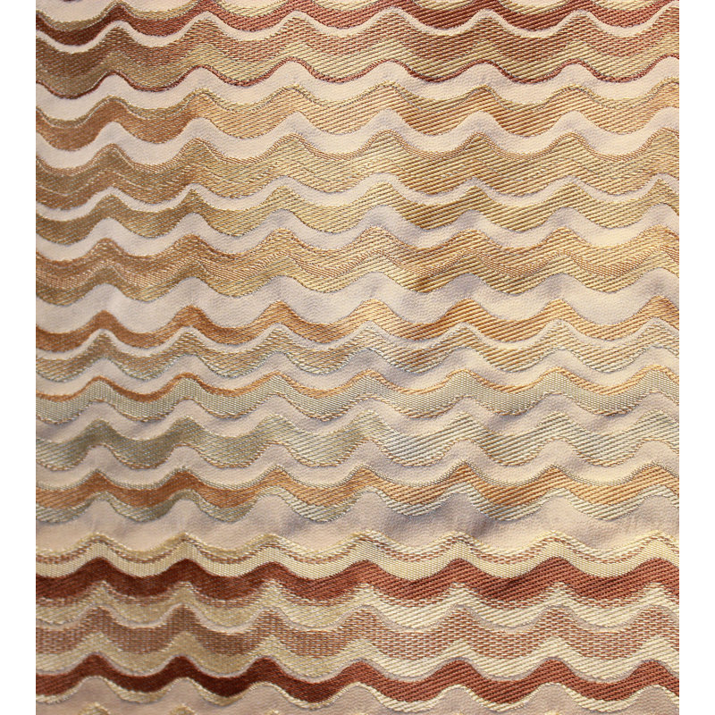 New Wave Silk Fabric, Glacial